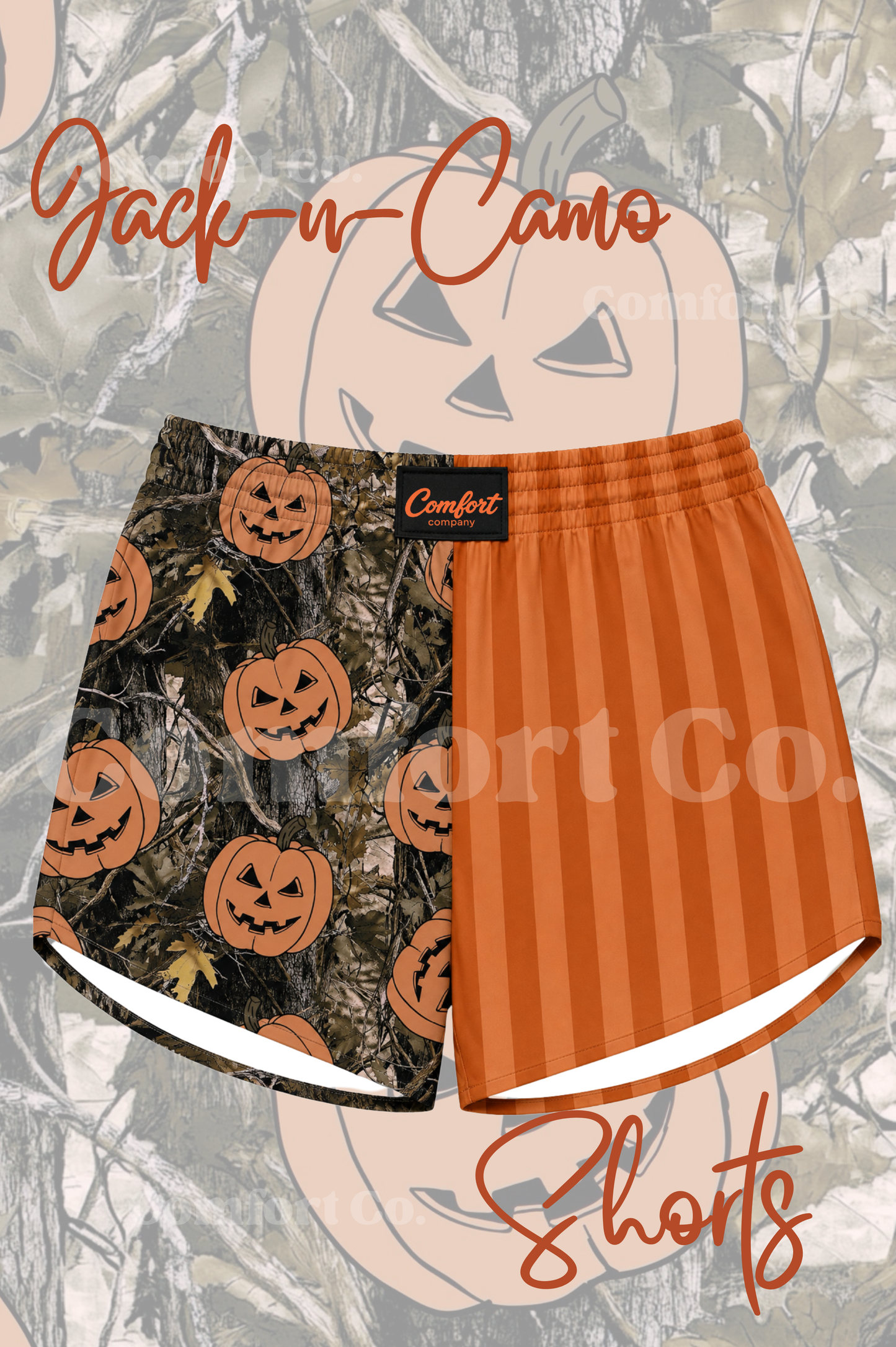 Jack-n-Camo Spooky Shorts