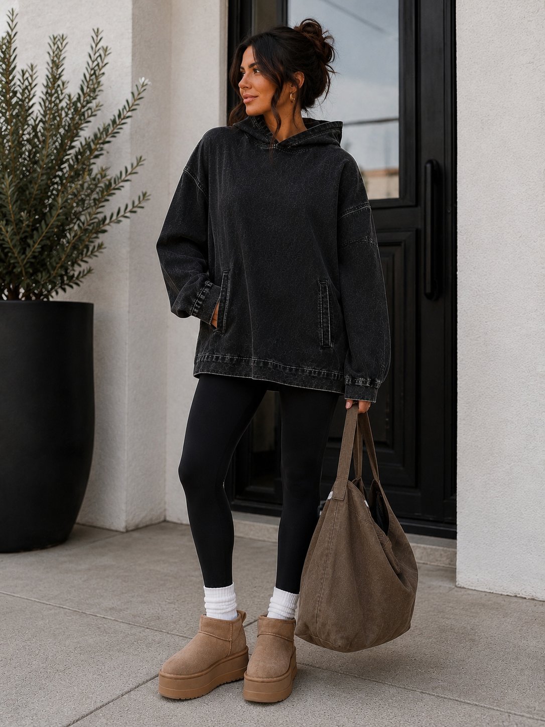 Denim Pullover