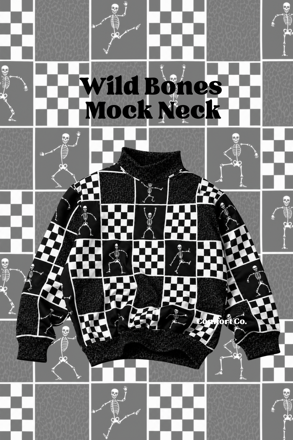 Wild Bones Mock Neck