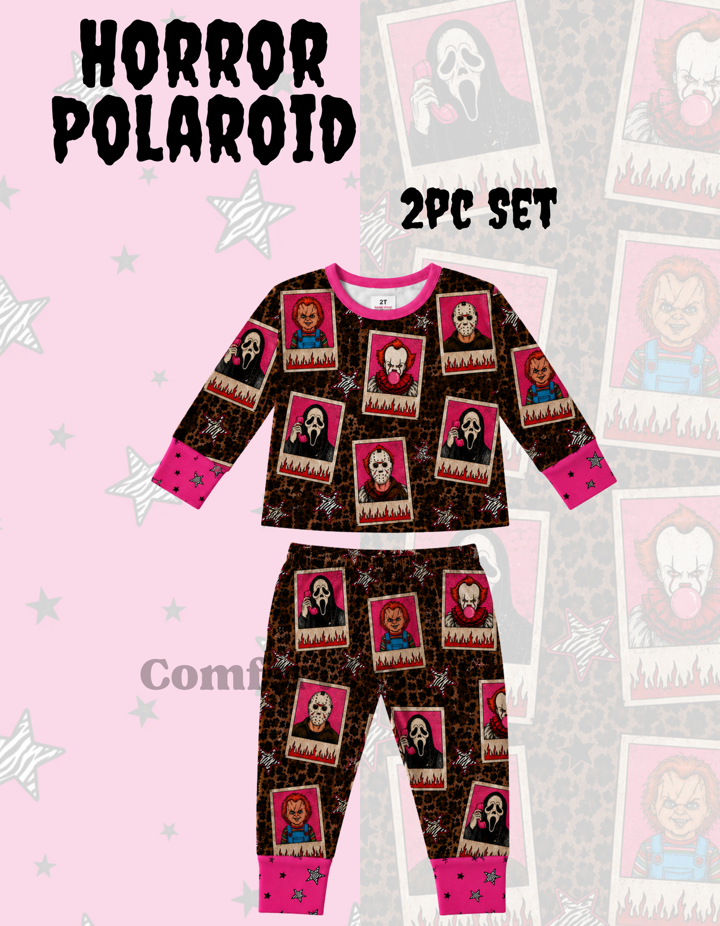 Horror Polaroid 2pc Set