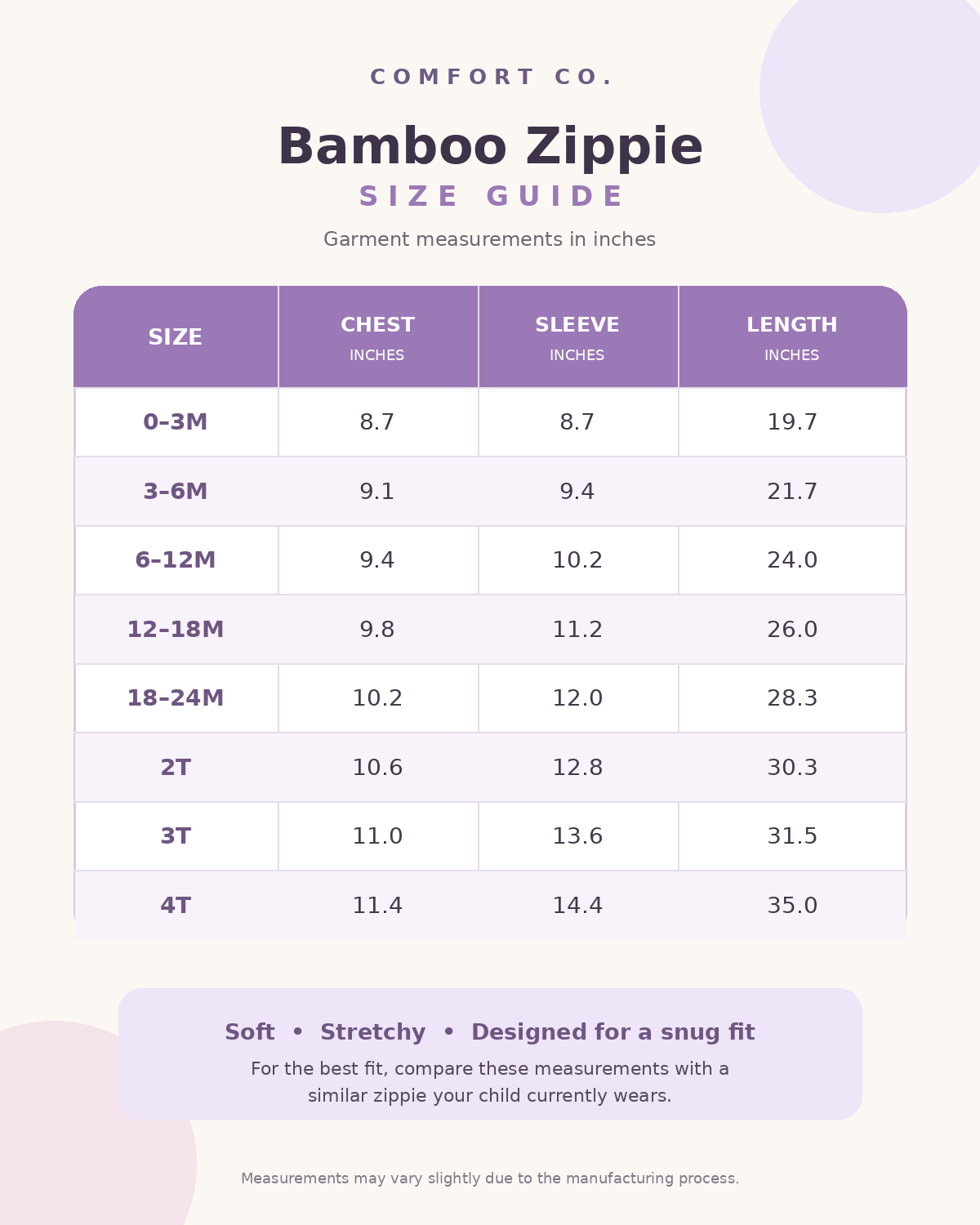 Convertible Bamboo Ruffle Zippie | Cake & Confetti