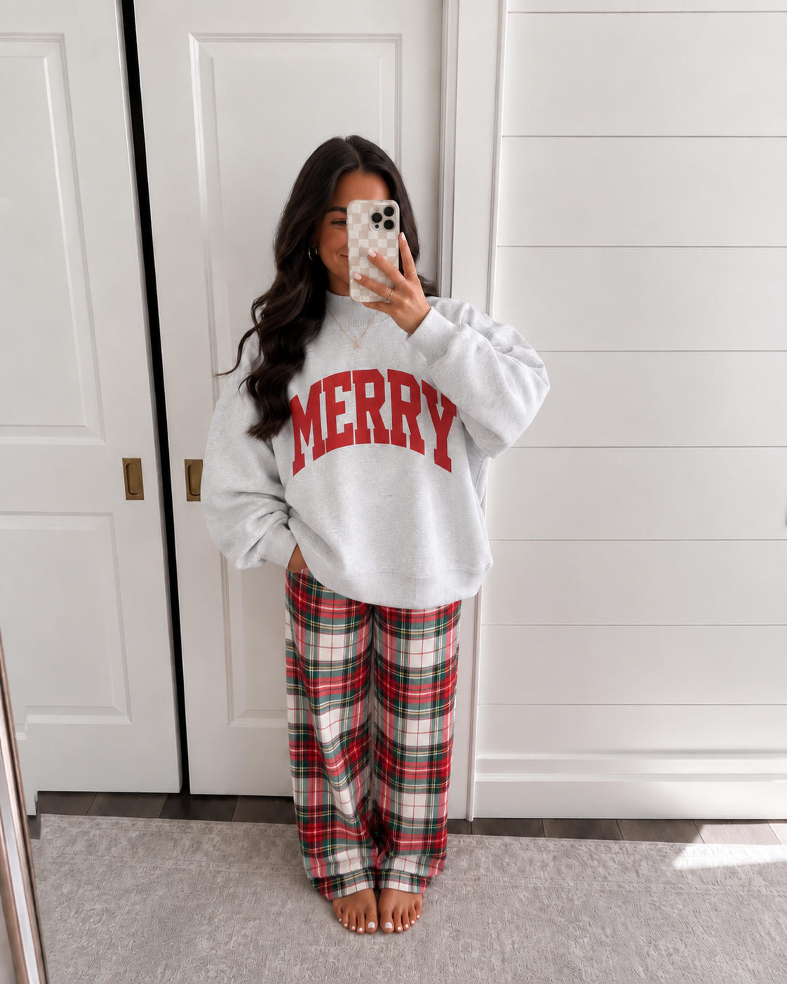 CC Christmas Plaid Lounge Pants (Mama & Mini Sizes)