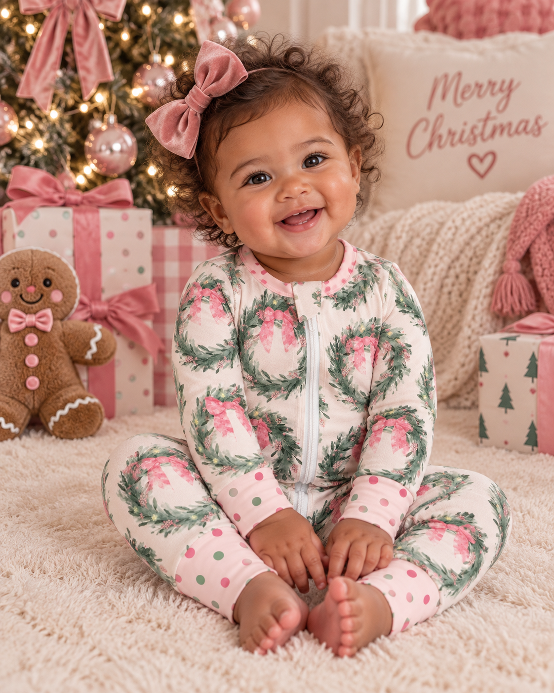 Rosy Wreath Zippie