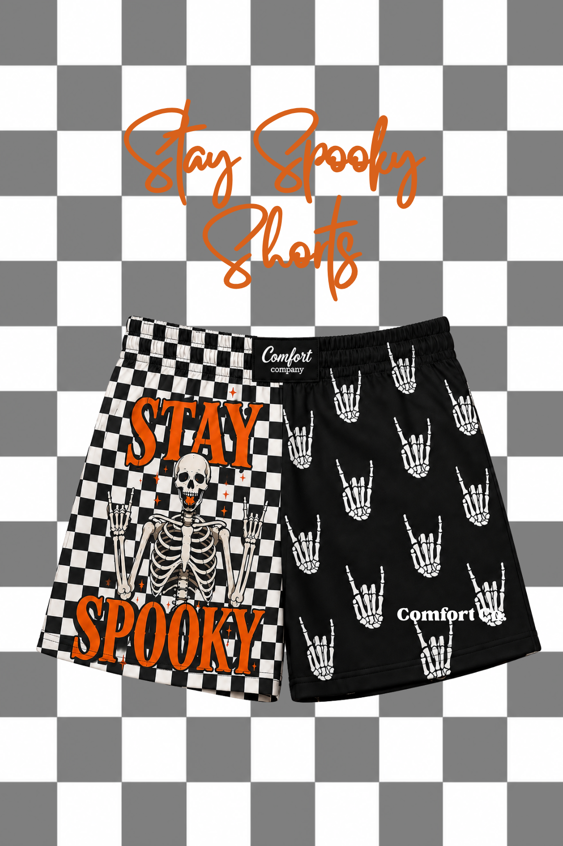 IN STOCK • Stay Spooky Shorts
