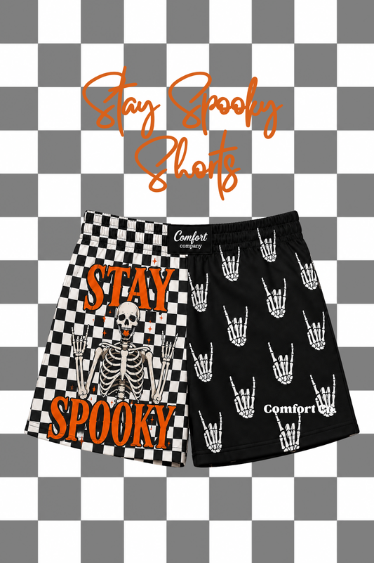 IN STOCK • Stay Spooky Shorts
