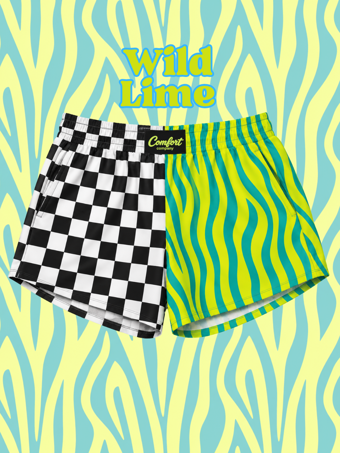 Wild Lime Neon Shorts