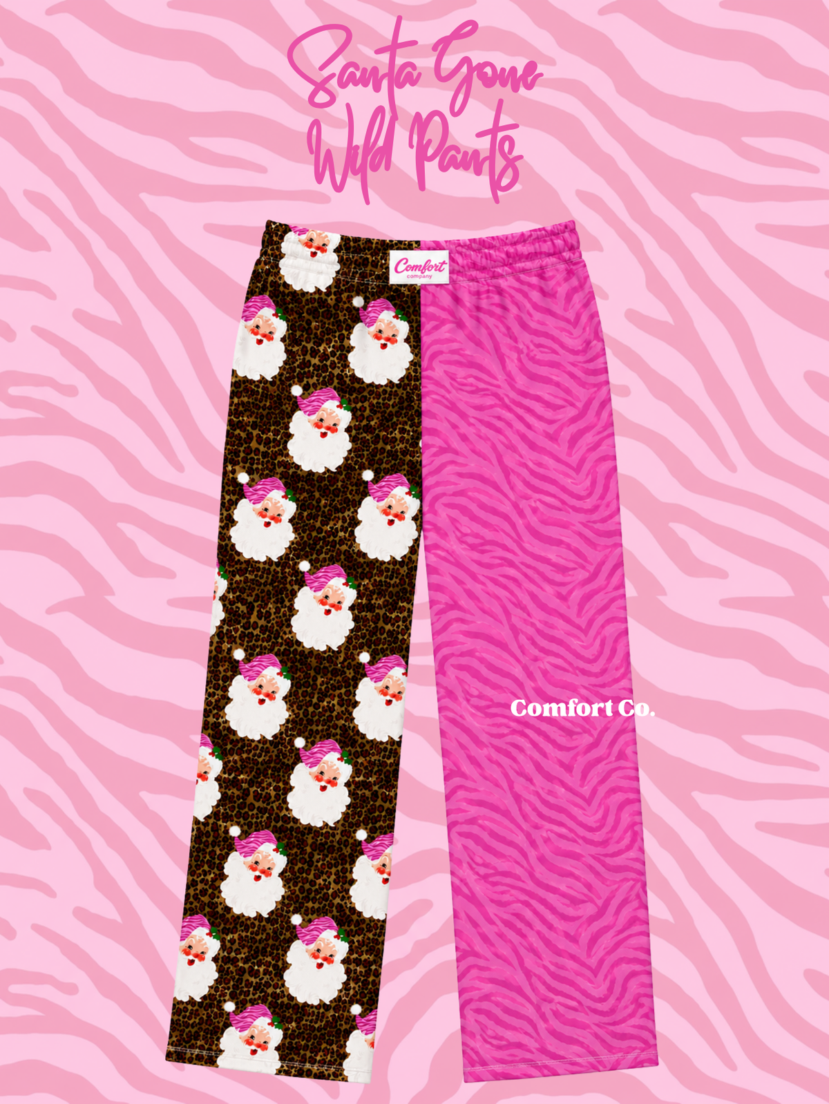 Santa Gone Wild Pants (Mama & Mini)
