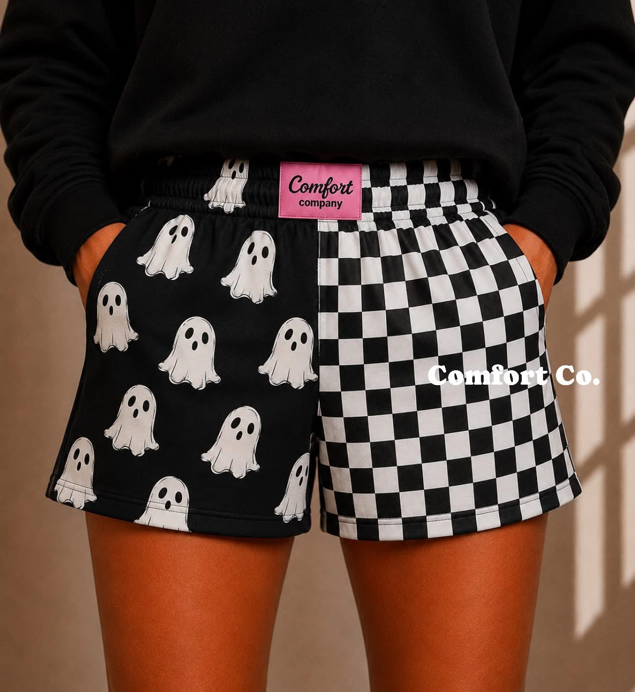 READY TO SHIP • Retro Boo Shorts