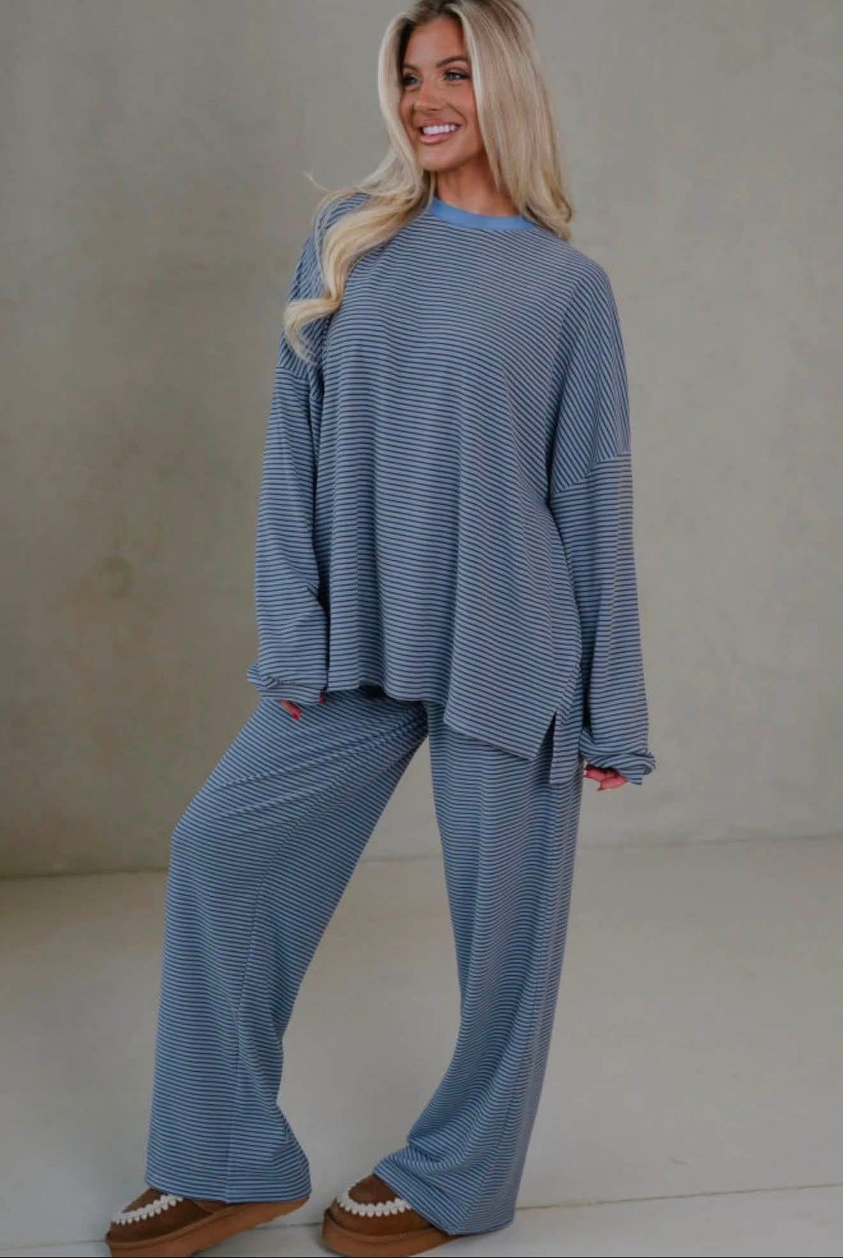 Striped Lounge Set
