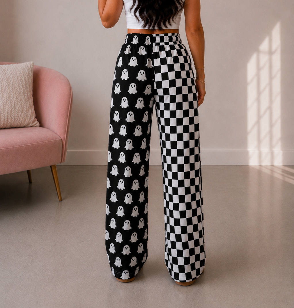 Retro Boo Spooky Pants