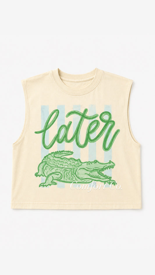 LATER GATOR MUSCLE TANK