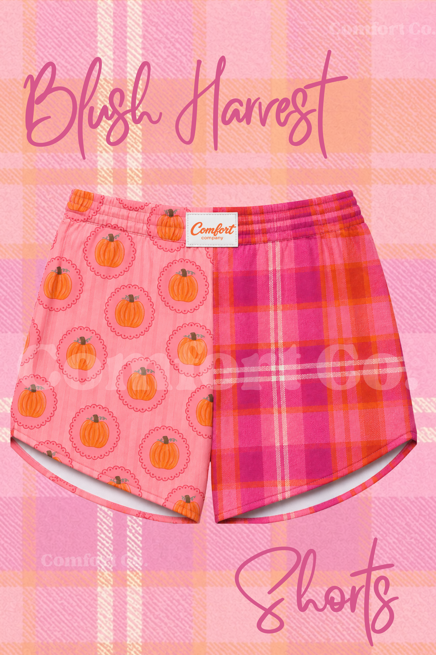 Blush Harvest Fall Shorts