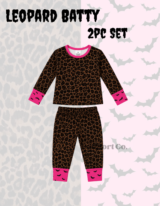 Leopard Batty 2pc Set