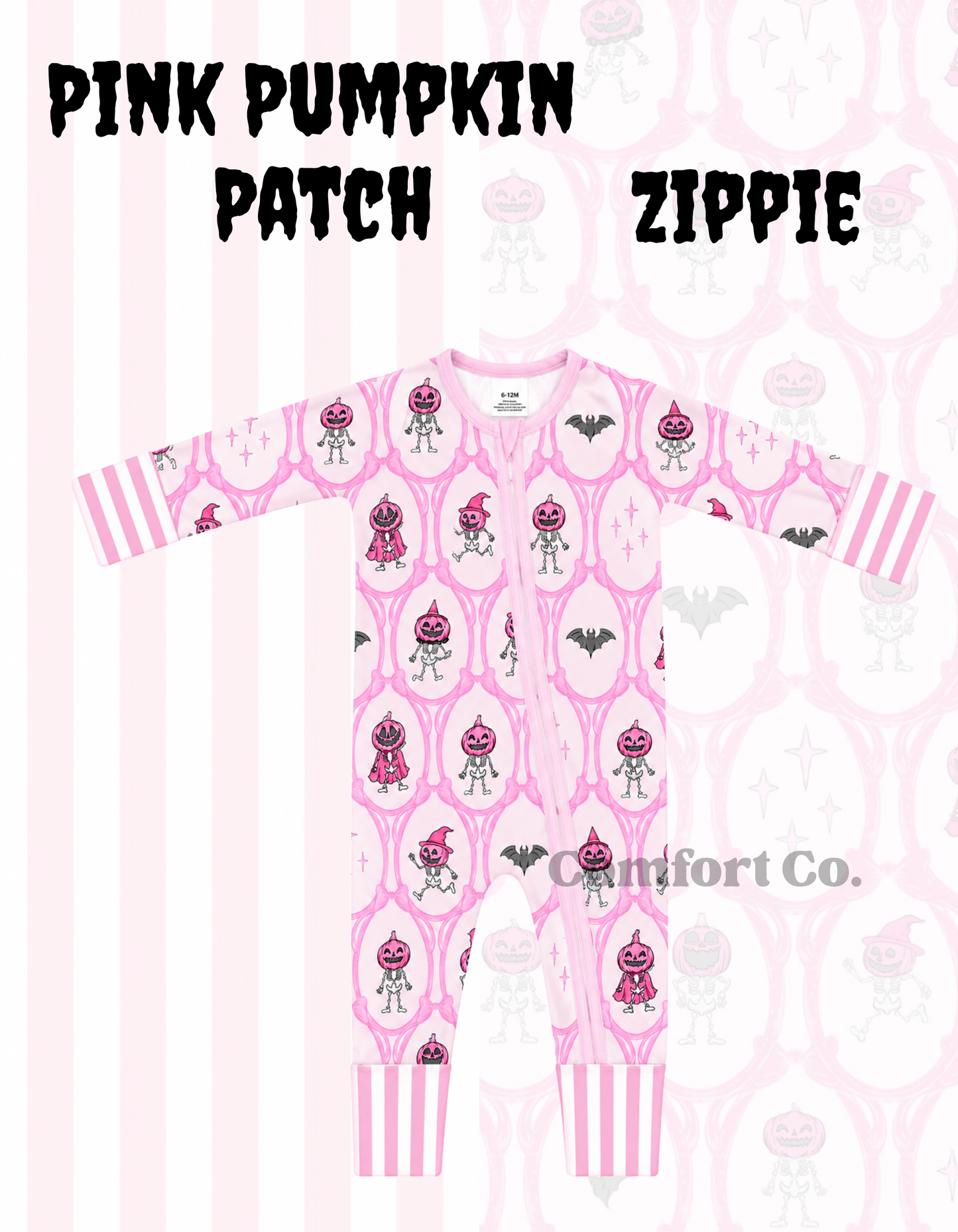 Pink Pumpkin Patch Zippie