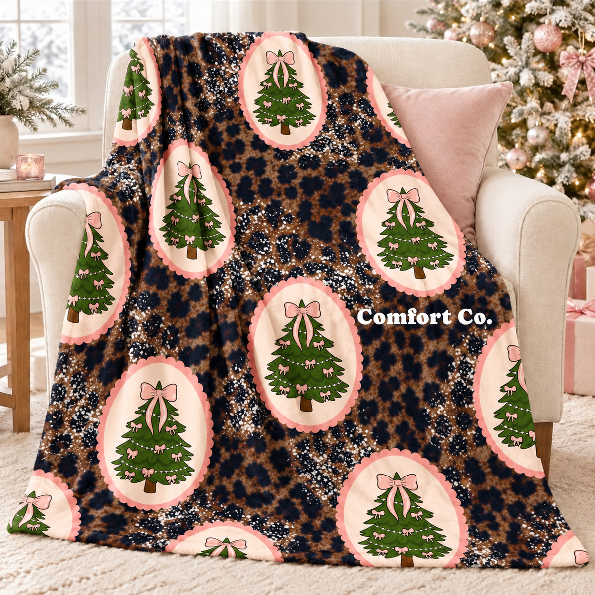 Plush Christmas Blankets - Oversized Blanket