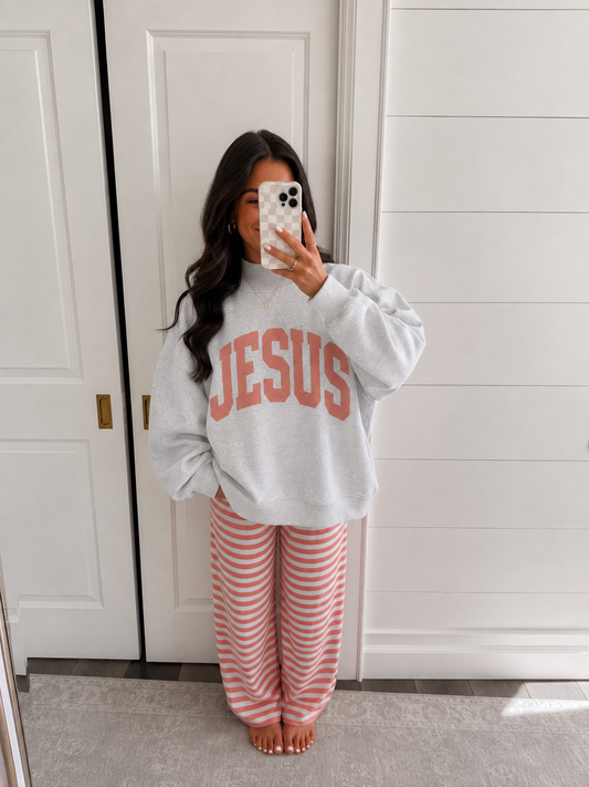 Reversible JESUS / AMEN Mock Neck