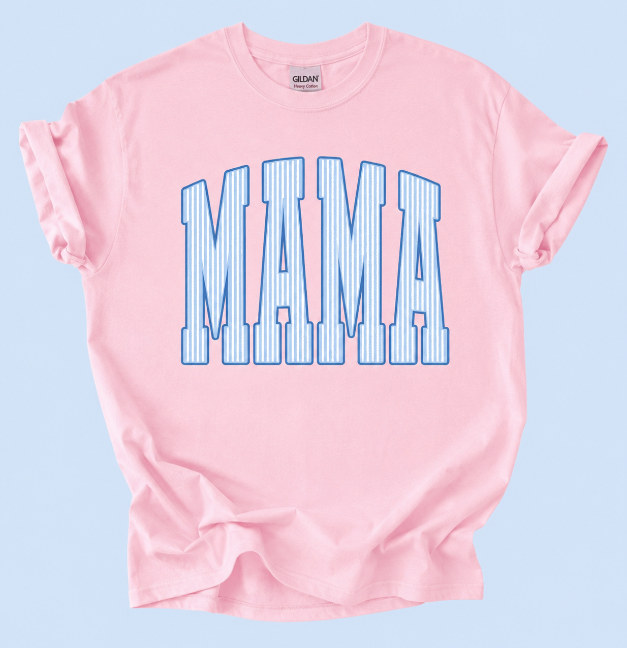 MAMA IN STRIPES TEE
