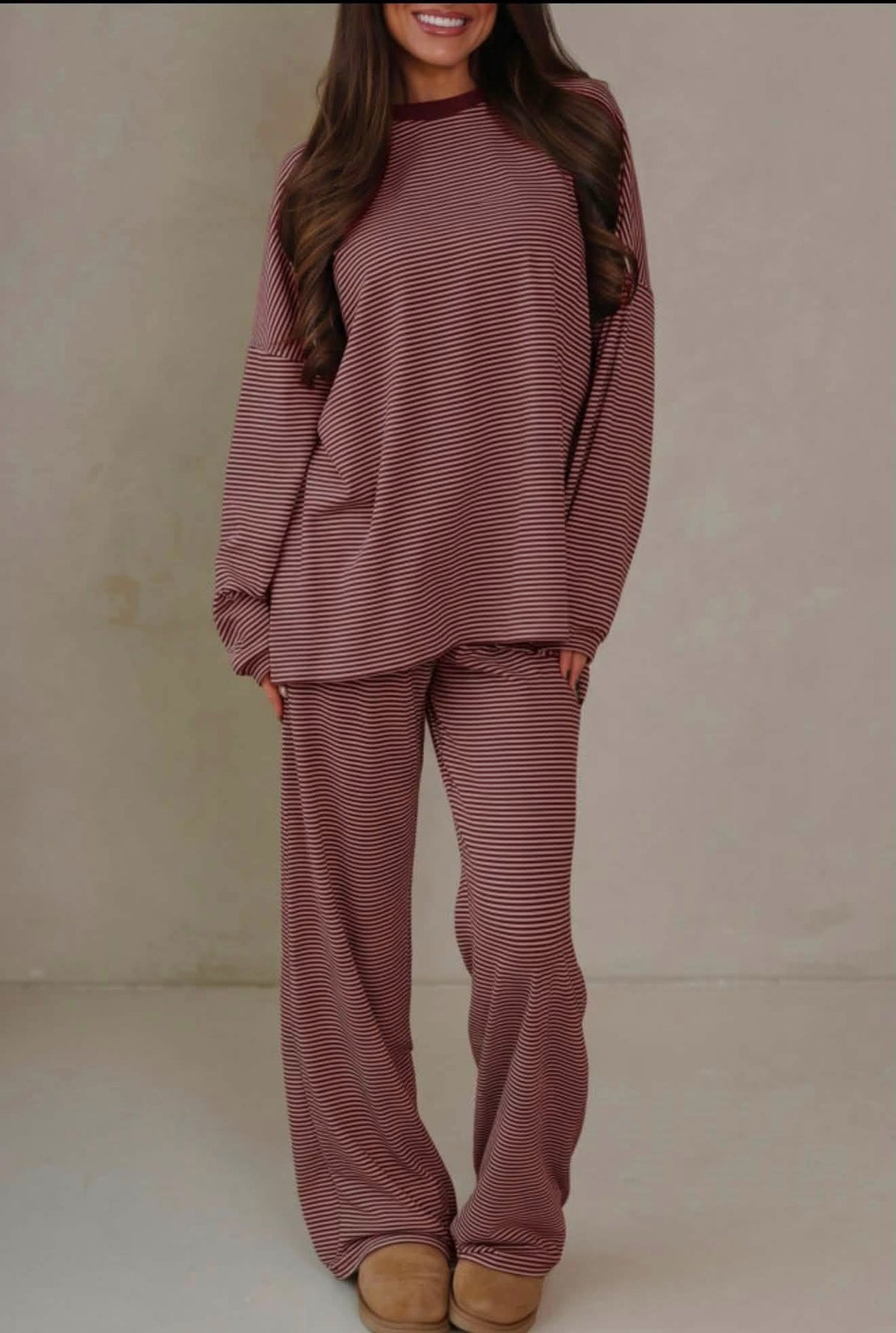 Striped Lounge Set