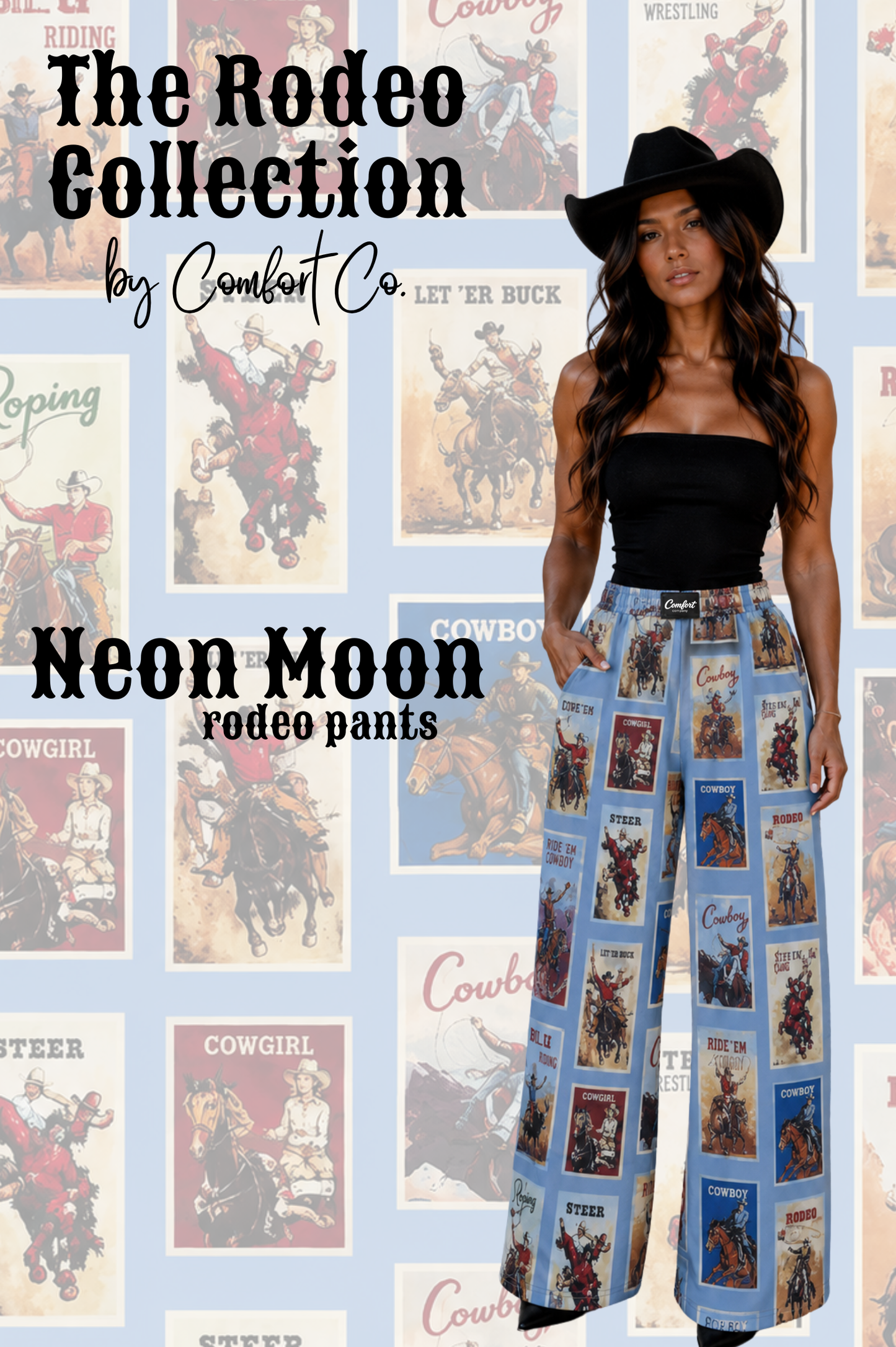 “Neon Moon” Rodeo Pants (Mama & Mini Sizes)
