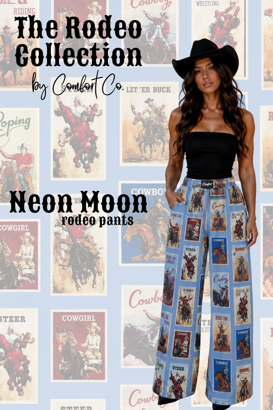 “Neon Moon” Rodeo Pants (Mama & Mini Sizes)