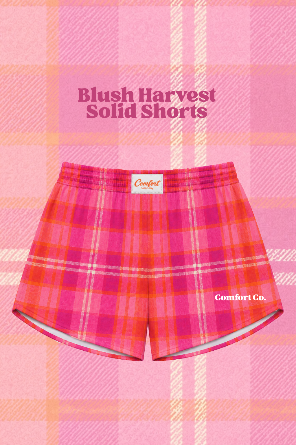 Blush Harvest Solid Shorts