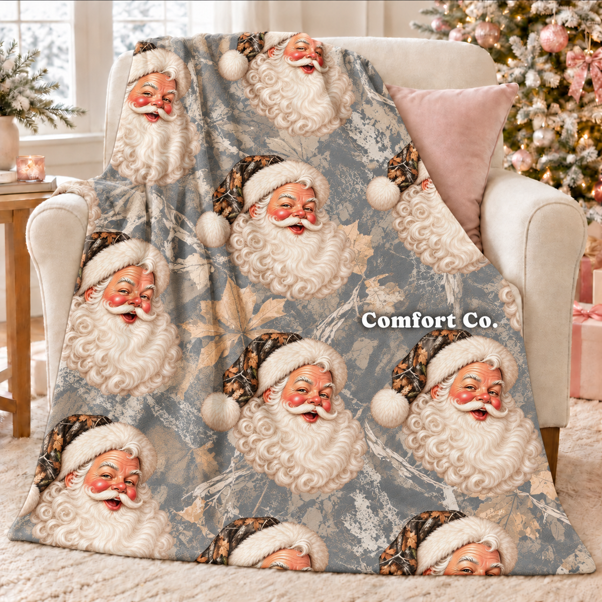 Plush Christmas Blankets - Oversized Blanket