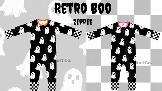 Retro Boo Zippie