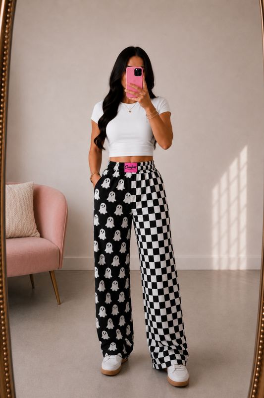 Retro Boo Spooky Pants