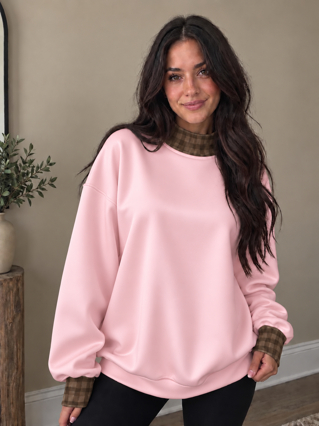 Cocoa Crush Mock Neck