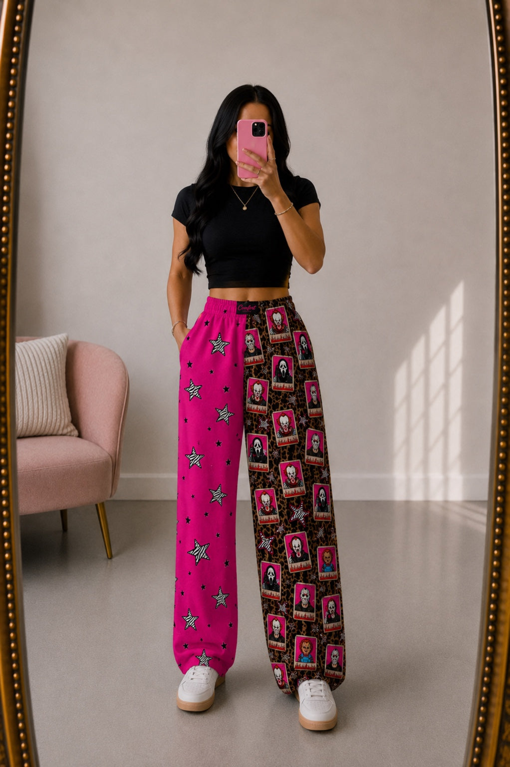 Horror Polaroid Spooky Pants