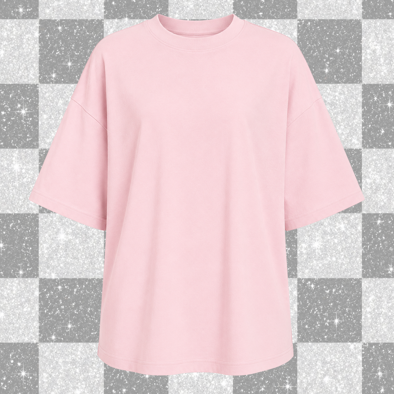 Light Pink Oversized Tee
