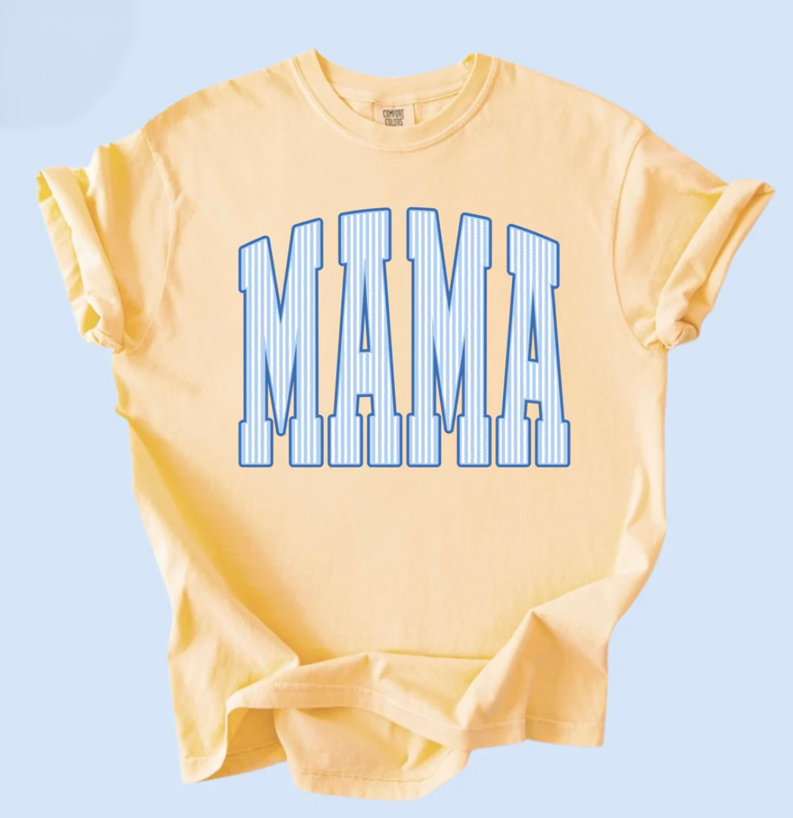 MAMA IN STRIPES TEE