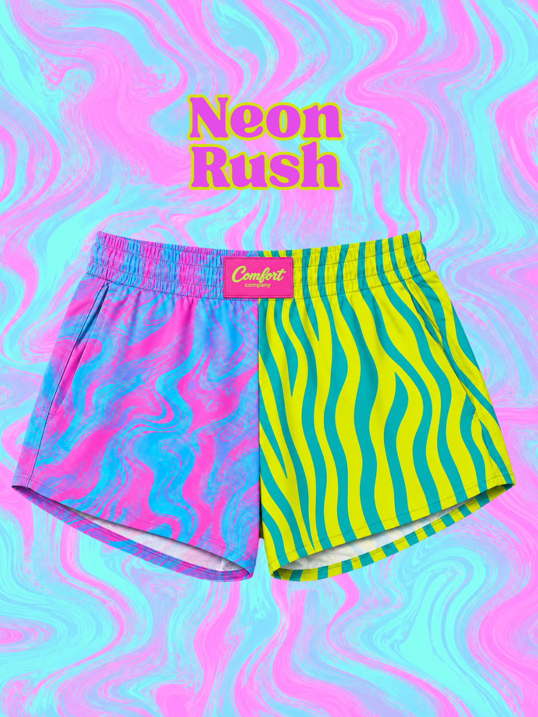 Neon Rush Shorts