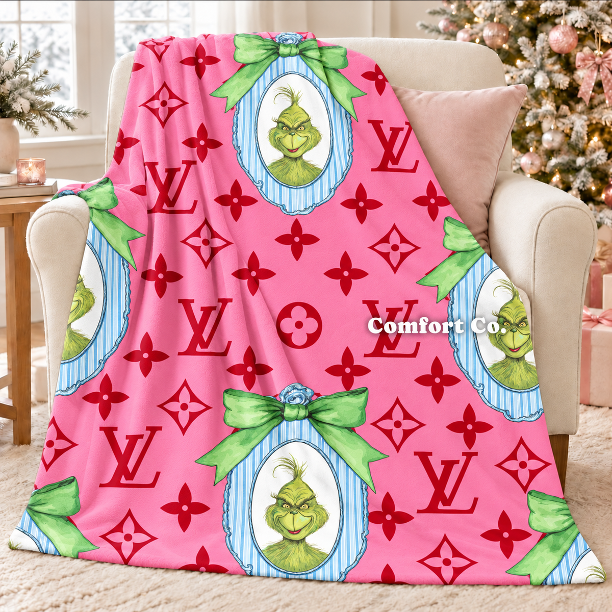 Plush Christmas Blankets - Oversized Blanket