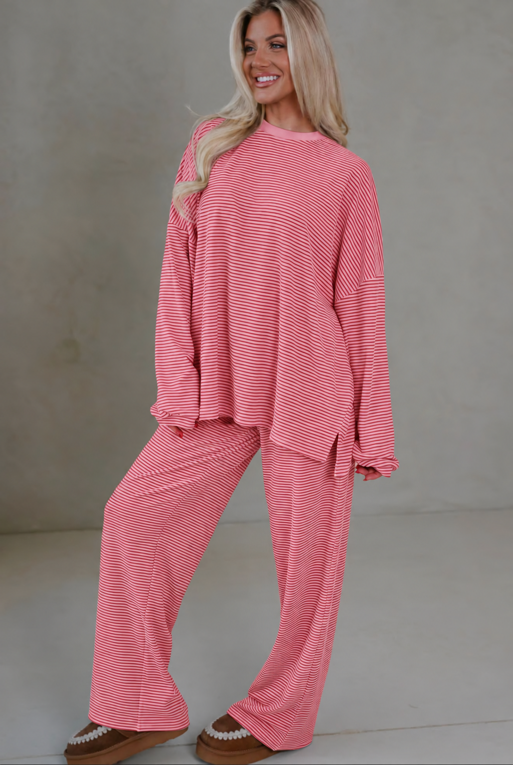 Striped Lounge Set