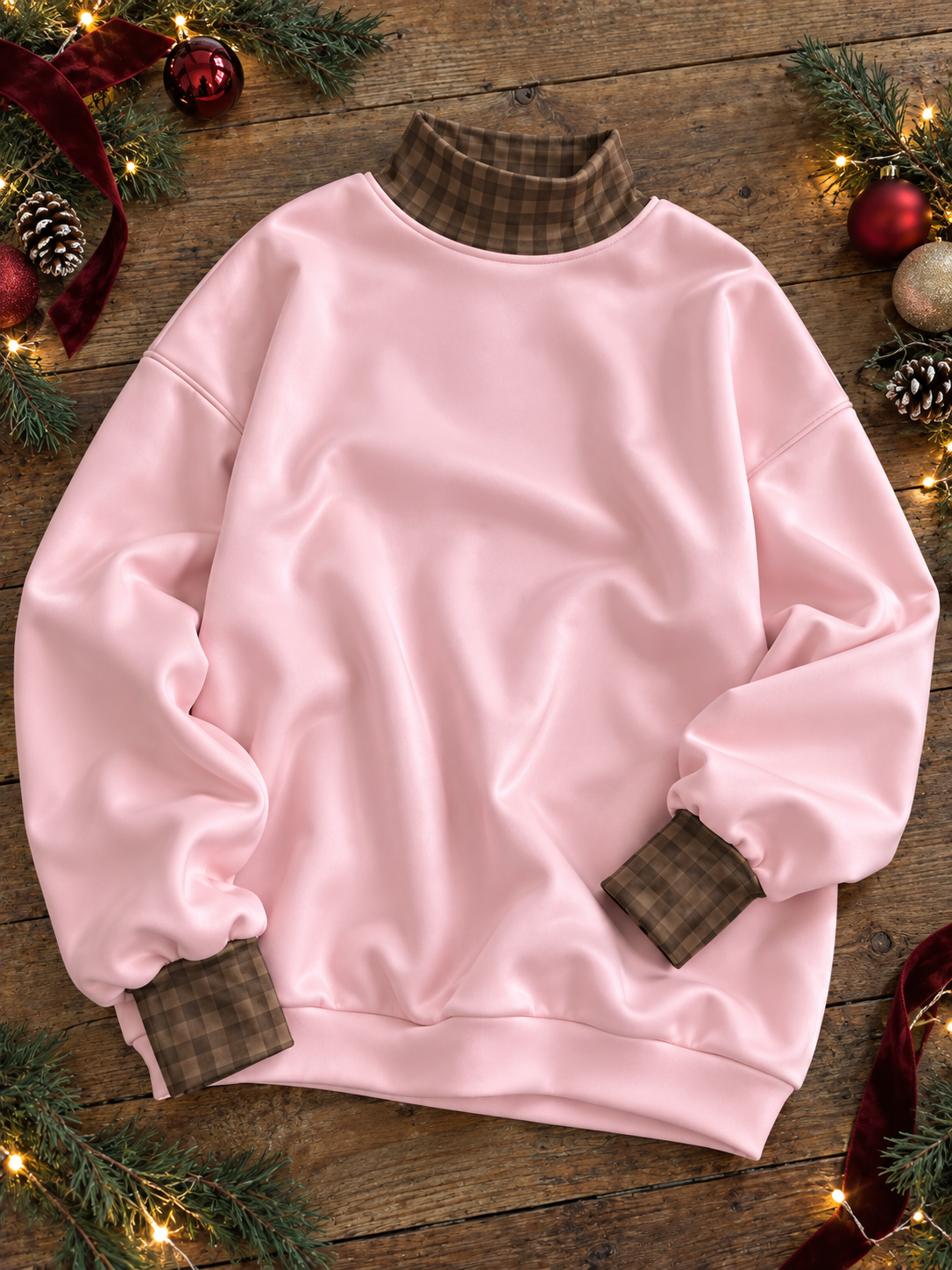 Cocoa Crush Mock Neck