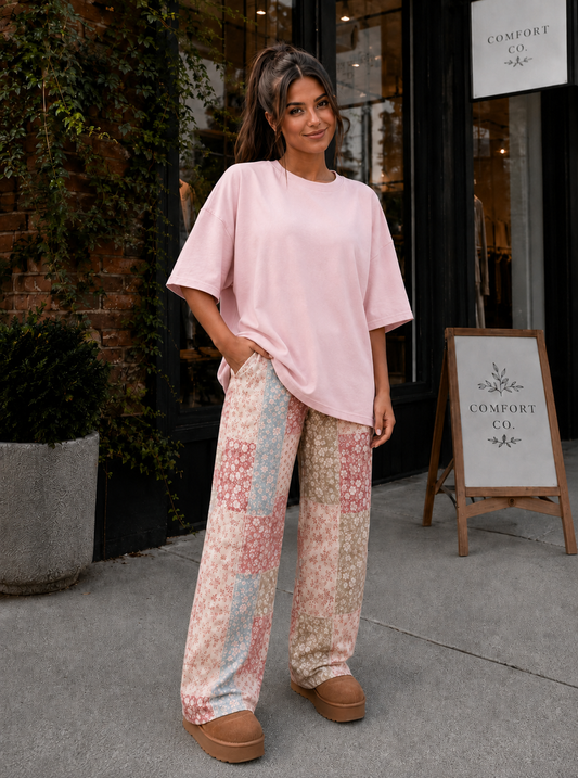 Vintage Patchwork Pants (Mama & Mini Sizes)