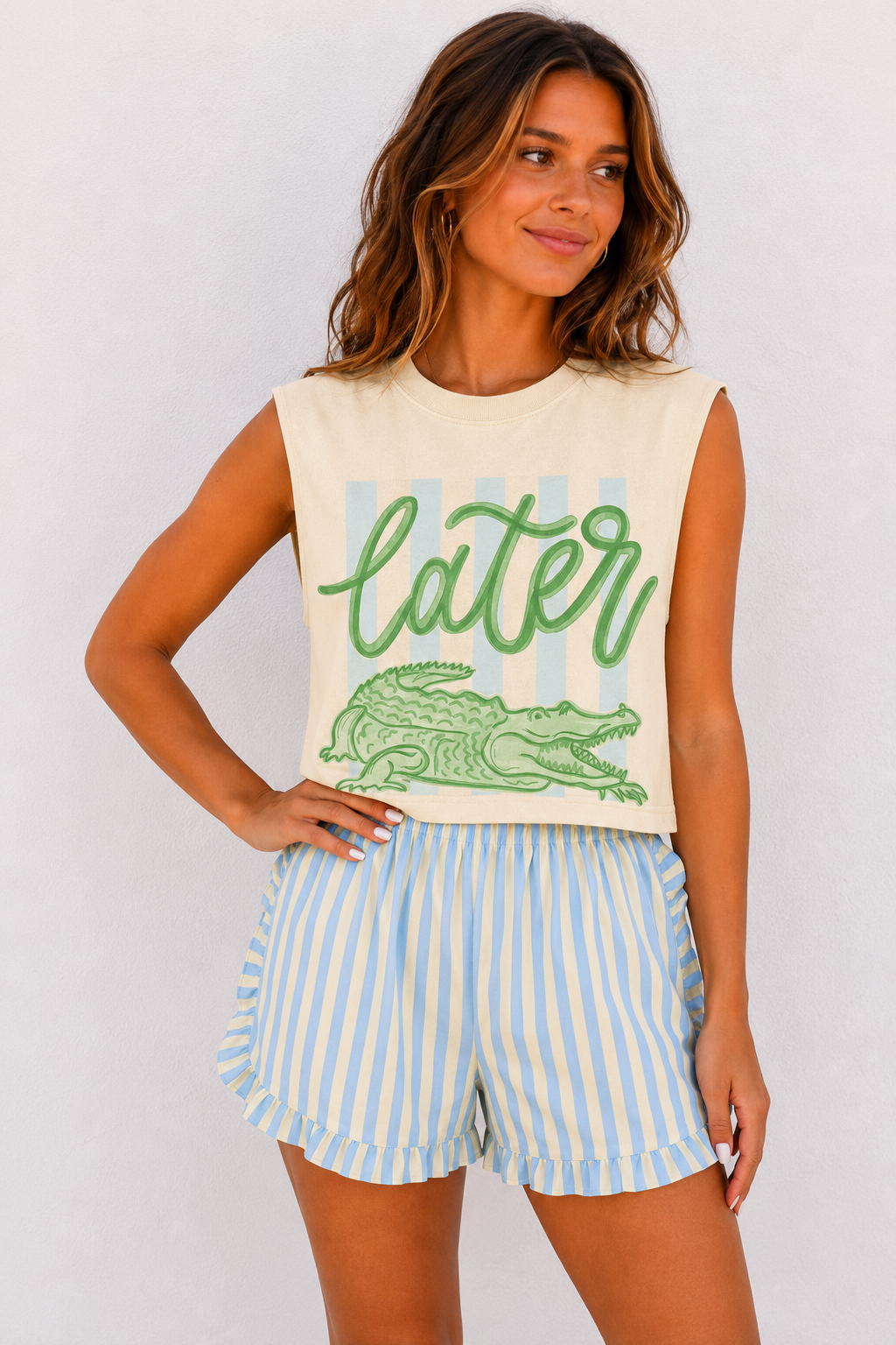 STRIPED SHORTIES
