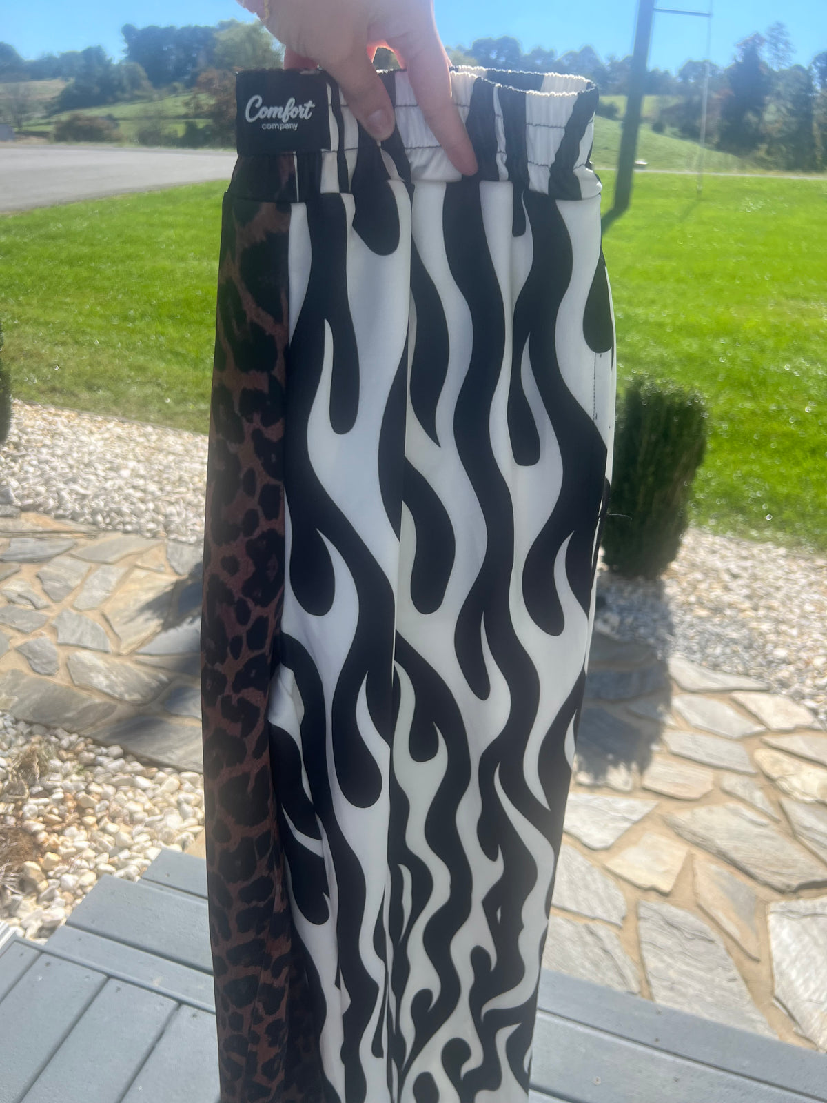 Leopard + CC Original Flame Pants (Mama & Mini Sizes) (Copy)