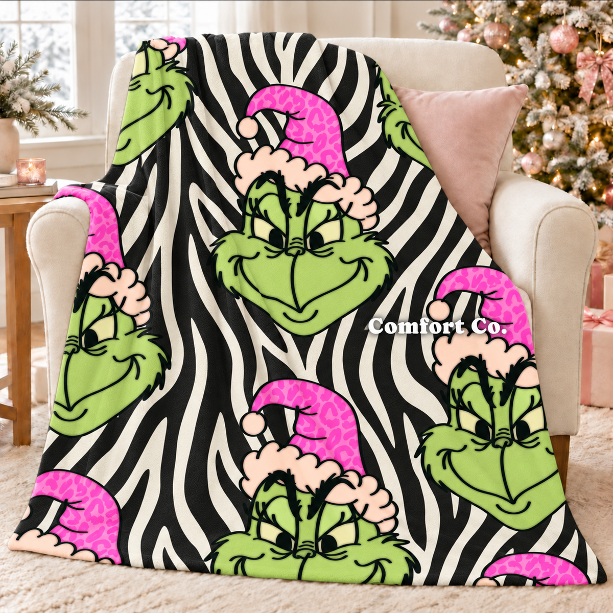Plush Christmas Blankets - Oversized Blanket