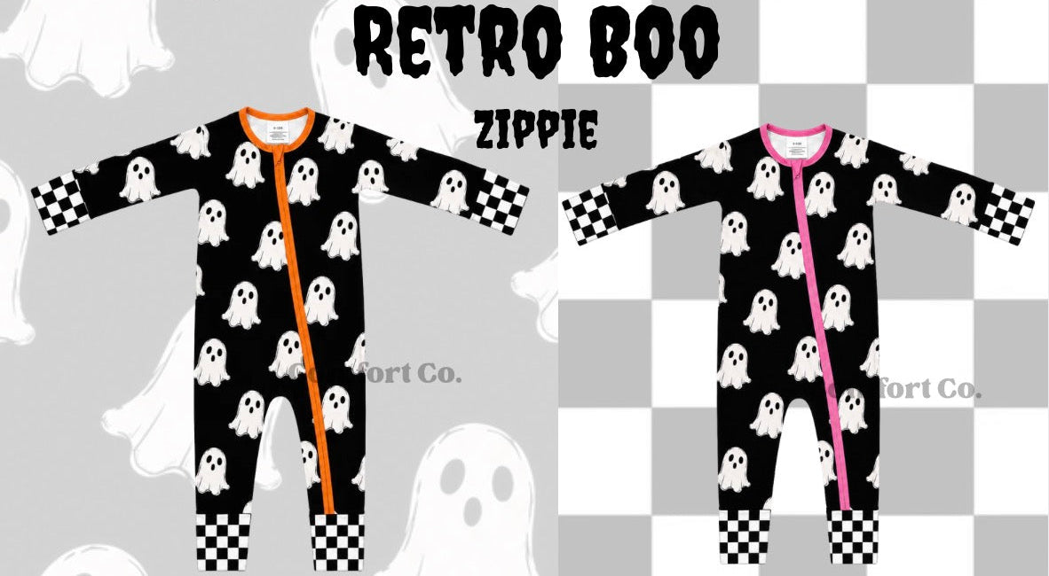 Retro Boo Zippie
