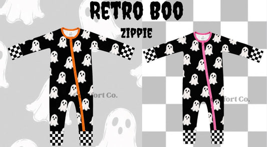 Retro Boo Zippie