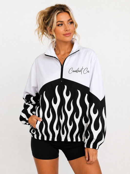 Comfort Co. Flame Quarter-zip