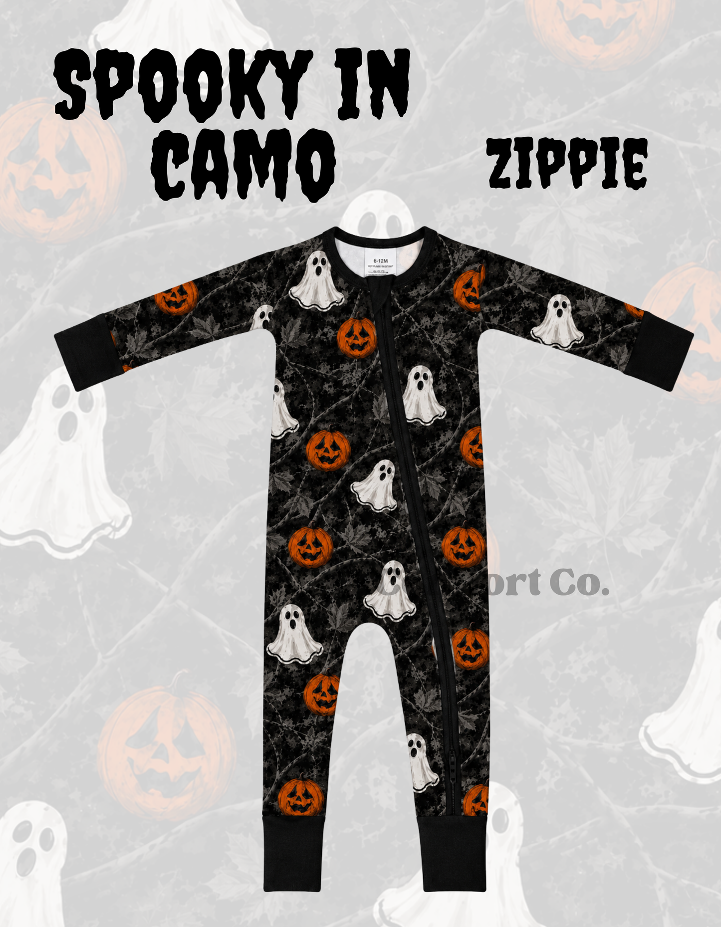 Spooky in Camo Zippie
