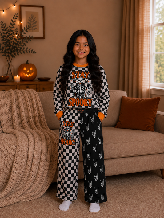 Kids Stay Spooky Pants