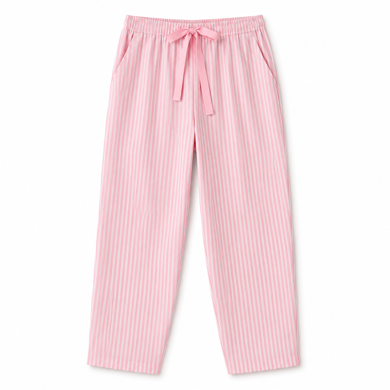 Pink Striped Lounge Pants