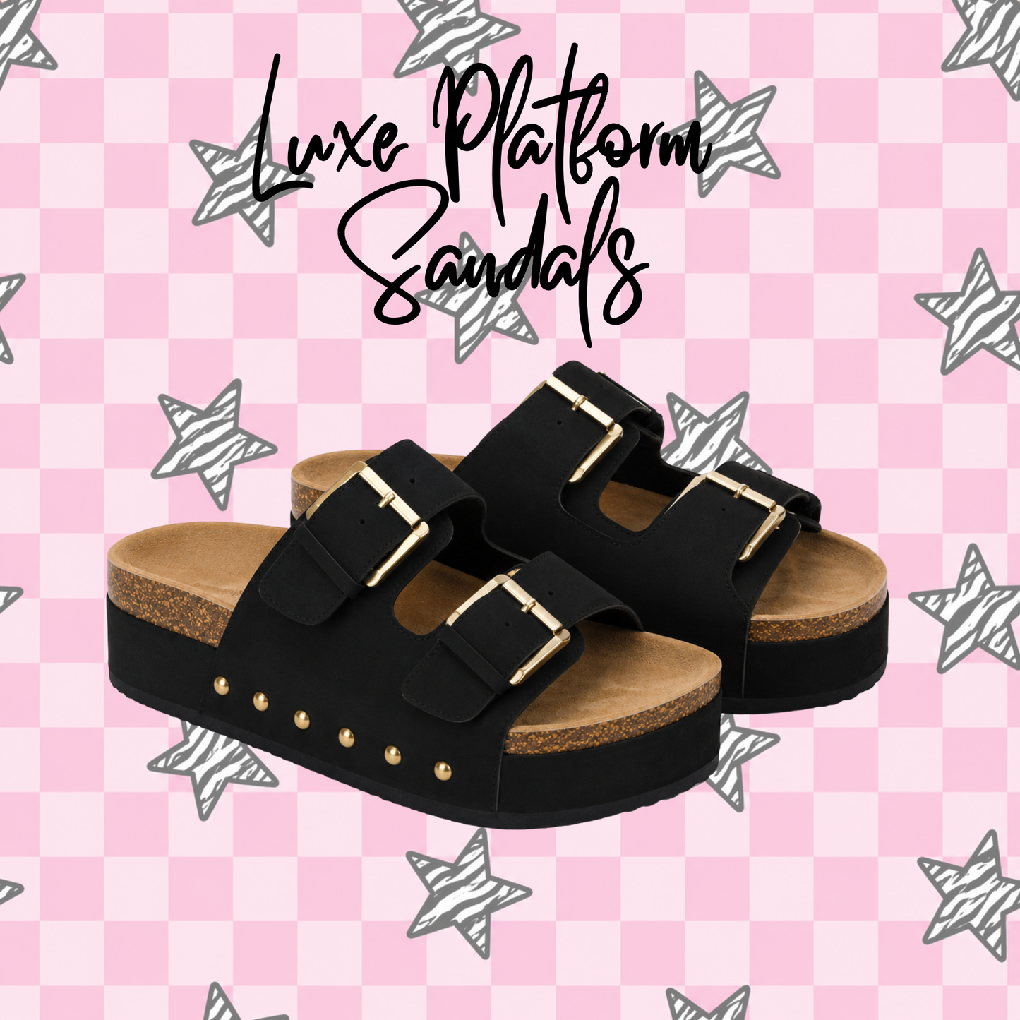 Luxe Platforms in Black
