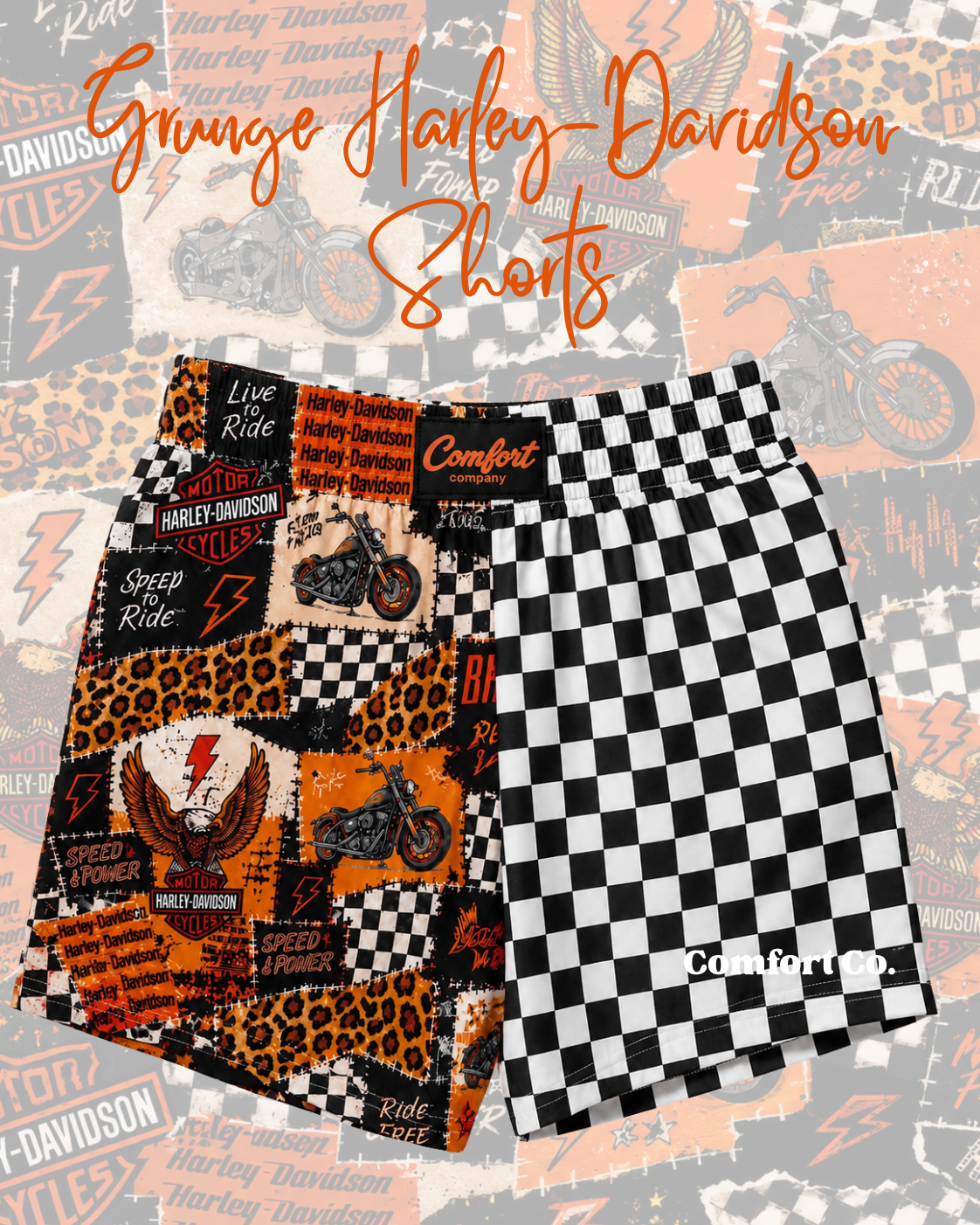 Grunge HD Shorts