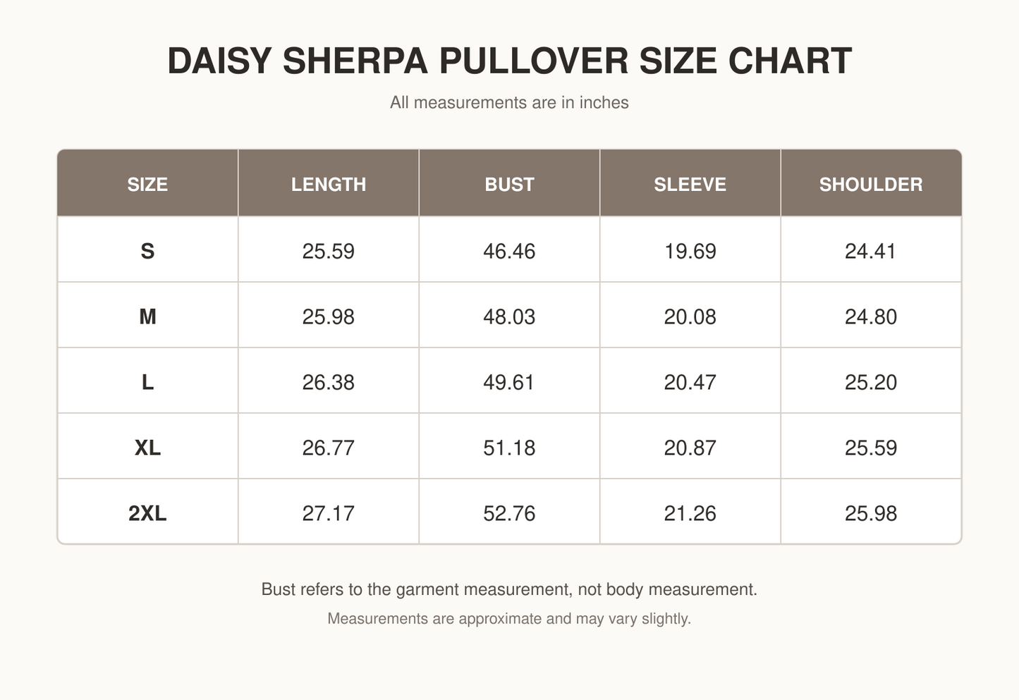 Daisy Sherpa Pullovers