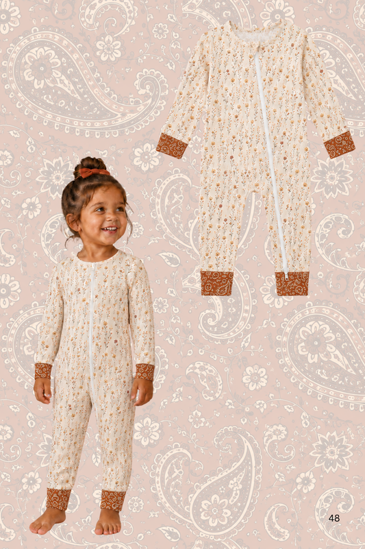 Rust & Bloom Zippie